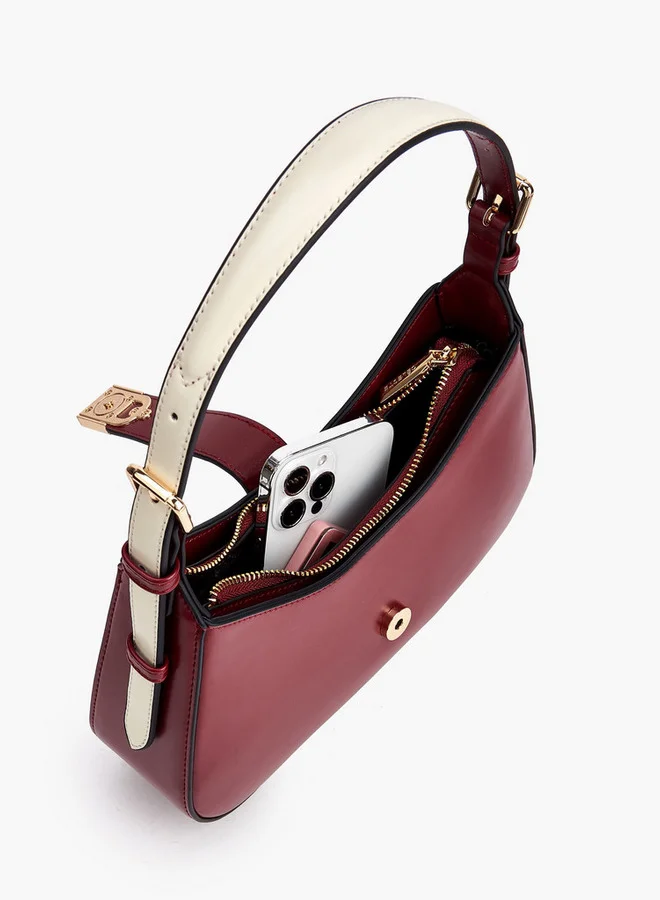 سيليست Solid Shoulder Bag With Adjustable Handle